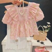 ราคา PRINCESS KESLI เสื้อยืดแขนสั้น เสื้อยืดทรงไทย ลายดอก แขนตุ๊กตา อายุ 1 9 ปี (20759812067)