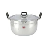 ราคา หม้ออลูมิเนียม 40 ซม ตราจระเข้ ความจุ 25 7ลิตร หม้อสองหู หม้ออลูมิเนียม Crocodile Cookware หม้อหุงต้ม จระเข้ Tablespoonstore (19399337479)