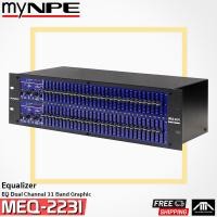 ราคา อีคิว EQUALIZER อีควอไลเซอร์ ยี่ห้อ MYNPE รุ่น MEQ 2231 myNPE MEQ 2231 Stereo Equalizer MEQ2231 (7532947663)