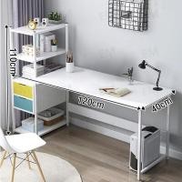 ราคา NEIKIA โต๊ะทำงาน โต๊ะทำงานไม้ โต๊ะคอมพิวเตอร์ โต๊ะไม้ โต๊ะคอมพิวเตอร์ พร้อมชั้นวางของขาเหล็กกล้าพ่นสีกันสนิม มีหลายขนาด สไตล์โมเดิร์น (20793489550)