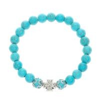 ราคา สร้อยข้อมือหินเทอร์คอยซ์โบโฮเครื่องประดับวินเทจสำหรับการออกแบบแฟชั่นสำกำไลคู่หรับผู้หญิง (20400055290)