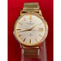 ราคา Seikomatic Slimdate Diashock 30 jewels Automatic ตัวเรือน Gold Filled นาฬิกาผู้ชาย มือสองของแท้ (20402211813)
