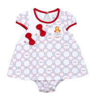 ราคา ENFANT ชุดหมีเด็กผู้หญิงพิมพ์ลายกังไส สำหรับเด็กไซส์ 60 70 (20980072127)