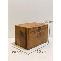 ราคา หีบไม้สัก กล่องไม้สัก กล่องเก็บของ ไม้ธรรมชาติ ไม้สักแท้ งานไม้สักเก่า (17519556036)