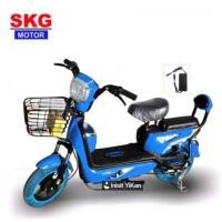 ราคา SKG จักรยานไฟฟ้า2ล้อ electric bike ล้อ14นิ้ว รุ่น SK 48v111 รับประกัน มอเตอร์ 1ปี และแบตเตอรี่ 6 เดือน (12668374419)