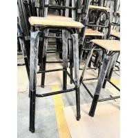 ราคา เก้าอี้บาร์ เก้าอี้ขาเหล็กคู่ เก้าอี้คาเฟ่ ขนาด 18 24 30 นิ้ว เก้าอี้ เก้าอี้บาร์ เก้าอี้สตู เก้าอี้ทรงสูง เก้าอี้หน้าไม้ (20728912134)