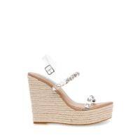 ราคา Steve Madden PRIME TIME Womens Wedges CLEAR (20946900327)