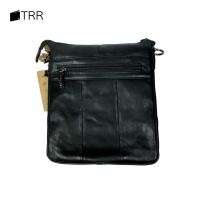ราคา THAILEATHERGOODS กระเป๋าสะพายหนังแท้ กระเป๋าเอกสารสะพายพลาดลำตัว หนังออยล์ สามช่องซิปหลัก (20936761629)