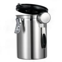 ราคา กล่องเก็บเมล็ดกาแฟ กระป๋องเก็บกาแฟ โถเก็บเมล็ดกาแฟ สแตนเลส ขนาด1 2L 1 5L 1 8L โถใส่กาแฟ โหลใส่กาแฟเม็ด โหลใส่กาแฟ โหลสเตนเลส โหลทึบแสง (21098998236)