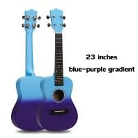 ราคา เครื่องดนตรี อูคูเลเล่ไม้มะฮอกกานีแท้ อูคูเลเล่ อาคูเล่เล่ ขนาด23นิ้ว รุ่นUK 23 ukulele size concert เสียงดี เสียงใส หลากสี ให้เลือก ukulele for adults (20591230060)