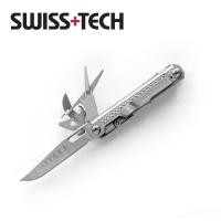 ราคา Swisstech Folding Multitool 11 In 1 Multi Functional Combination Tool Folding Scissors EDC Outdoor Equipment (20766412068)