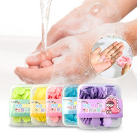 ราคา สบู่กระดาษ สบู่แผ่นพกพา ขนาด 6 5x6 5cm มีกลิ่นหอม สบู่ล้างมือ สบู่พกพา กระดาษสบู่แบบใช้แล้วทิ้ง (20999247482)