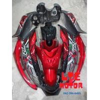 ราคา ชุดสี เฟรม yamaha fino fi 115 ฟีโน่ fi 115 ฟีโน่ รุ่นหัวฉีด ปี 2013 2015 ครบชุด 16 ชิ้น ครอบไฟหน้าแท้ศูนย์ สีแดงสดเทาเข้ม งานabs100 ระบบสี 2K (12615125780)