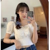 ราคา Sowa เสื้อครอปเอวจั้ม แขนตุ๊กตาน่ารัก สม็อคเอว สม็อคแขน พร้อมส่ง 018 (3971080213)