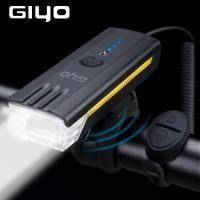 ราคา GIYO Bicycle Led Light Waterproof USB Rechargeable Bicycle Front Light MTB Road Smart Flashlight 120dB Speaker Headlight Cycling Accessories Front Remote Controller Bike Flashlight Cycling Headlight H