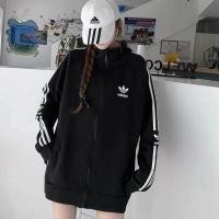 ราคา เสื้อแจ็คเก็ตลำลอง Adidasสำหรับผู้ชายและผู้หญิง ใส่ได้หน้าอก42 ใส่ได้น้ำหนัก40kg 75kg (6302364530)