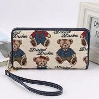 ราคา กระเป๋าสตางใบยาวซิปรอบผ้าพิมลาย ซัปในPU ใส่บัตร8ช่อง ใส่ธนบัตร2ช่อง ซิปเหรียญ1ช่อง (19566028517)