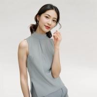 ราคา Closet Crush Turtle neck sleeveless top Grey เสื้อแขนกุดคอเต่าสีเทา (21119941709)