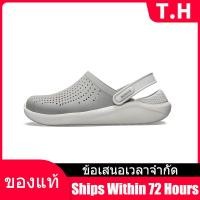 ราคา Counter Genuine CROCS LITERIDE CLOG Mens and Womens SANDALS 204592 รองเท้าวิ่ง รองเท้ากีฬา รองเท้าแตะ The Same Style In The Store (20509221298)
