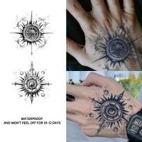 ราคา Tattoo สติกเกอร์รอยสักชั่วคราว ลายเข็มทิศ แทททูสติกเกอร์ (21171158004)