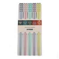 ราคา ตะเกียบน่ารัก5คู่ลายกลีบดอกซากุระสวยงามตะเกียบซูชิกันลื่นตะเกียบอาหารเป็นมิตรต่อสิ่งแวดล้อม (21171041178)