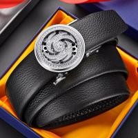ราคา Yushu เข็มขัดหนังผู้ชายหัวเข็มขัดอัตโนมัติโชคดีหมุนได้แฟชั่นสุดหรู (13444876285)