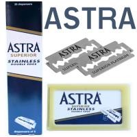 ราคา Astra ใบมีดขนนก ใบมีดโกน 2คม 1 กล่อง 100 ใบ (20865024909)