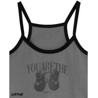 ราคา URTHE เสื้อกล้ามครอป สกรีนลาย รุ่น CHEERS (21007212572)