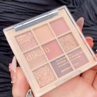 ราคา ของแท้ 100 พาเลทอายแชโดว์ 9 สี เกาหลี เนื้อดินน้ำมัน เนื้อใยไหม ประกายชิมเมอร์ Eyeshadow palette 9 color สีสวยยยมาก (18907565401)