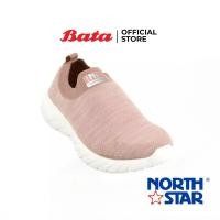 ราคา Bata NORTHSTAR LADIES รองเท้ากีฬา รองเท้าผ้าใบ ลำลอง แบบสวม สีชมพู รหัส 5595144 (8280006979)