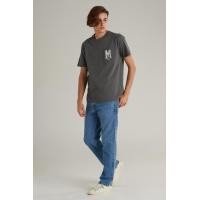 ราคา Mc jeans เสื้อยืดผู้ชาย คอกลม สีเทา MTTZ690 (21046477150)