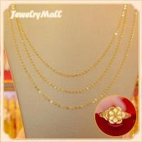 ราคา ต่างหูโซ่ห้อย ทองคำแท้ 90 สร้อยคอทองคำแท้ 24K หรือ สร้อยอิตาลี Au750 น้ำหนัก 0 7 กรัม ยาว 18 นิ้ว หรือ 46 ซม มีใบรับประกันจากร้านทอง นิยมที่สุด (20980171926)