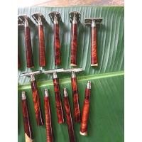 ราคา ด้ามมีดโกนไม้พยุง พร้อมใบมีดแสตนเลสยินเลส (20461925616)