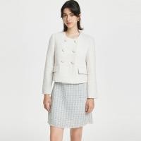 ราคา G2000 เสื้อแจ็คเก็ตสำหรับผู้หญิง ทรง EASY FIT รุ่น 3628124003 OFF WHITE (20869313135)
