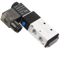 ราคา โซลินอยด์วาล์วไฟฟ้า นิวเมติกโซลินอยด์วาล์ว Pneumatic Solenoid Valve โซลินอยด์วาล์วลม 4V210 08 DC24V 2ตำแหน่ง 5พอร์ต วาล์วควบคุมลมตำแหน่ง 1 4 วาล์วควบคุมอากาศไฟฟ้า โซลินอยด์ลม 24v โซลินอย ซิลินอยวาล์ว2