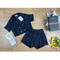 ราคา งานเซต 2 ชิ้น ผ้าทวิตเนื้อดี ฟรีไชด์ พร้อมส่งสุดปัง เสื้อ กางเกง (15724065880)