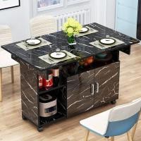 ราคา โต๊ะกินข้าว โต๊ะกินข้าว โต๊ะไม้พับได้ โต๊ะเอนกประสงค์ โต๊ะกินข้าว โต๊ะทำงาน โต๊ะพับ โต๊ะเก็บของ ขนาด 120x60x77cm (20741853410)