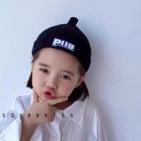 ราคา หมวกไหมพรมเด็กเด็กใหม่ 2019 การ์ตูนหน้ายิ้มหมวกถักไหมพรมหนาอบอุ่นหมวกเด็ก (17051524071)