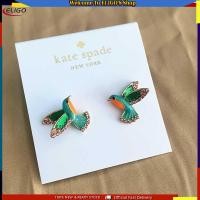 ราคา Kate Spade น่ารักแฟชั่นนกภูมิทัศน์เส้นทาง Hummingbird Stud Earrings (20212379375)