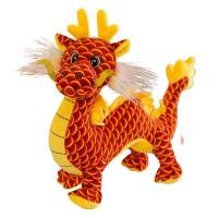 ราคา IJVBTV ราศีมังกร ของเล่นตุ๊กตามังกรจีน มังกรจีน สัตว์สัตว์สัตว์ ตุ๊กตาผ้าระบายราศี ตุ๊กตามังกรจักราศรีจีน ยัดไส้ ตุ๊กตามาสคอตปีมังกร สำหรับปีใหม่ (21198348160)