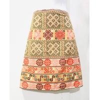 ราคา ผ้าไทย กระโปรงป้าย ผ้าถุงสั้นสำเร็จรูป ยาว20 5นิ้ว พร้อมตะขอ2คู่ (20891913074)