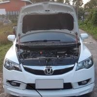 ราคา โช้คค้ำฝากระโปรงหน้า Honda Civic FD FB ฮอนด้า ซีวิค 2012 2016 สินค้า ตรงรุ่นไม่ต้องเจาะ ติดตั้งเองได้ รับประกัน 1 ปีเต็ม (1057358930)