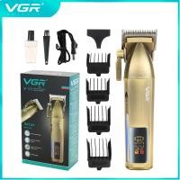 ราคา VGR ใหม่ Retro ชาร์จผม Clipper LCD ดิจิตอลจอแสดงผลน้ำมันหัว Clipper ร้านทำผม Clipper ผม V 688 Trimmer สำหรับผู้ชาย (15144567120)