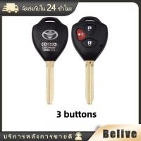 ราคา กรอบกุญแจรีโมทTOYOTAโตโยต้า Vios Yaris Vigo Innova Camry แบบ 2 4 ปุ่ม (20759481979)