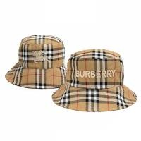 ราคา Perfect Tokyo INS hat Burberry UV protection Bucket Hat Men Women Fashion Classic LOGO design Outdoor travel bivouac Mountain climbing (20046473045)