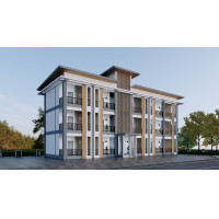 ราคา แบบหอพัก 3 ชั้น 15 ห้อง (20662873808)