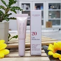 ราคา CLARINS lip perfector 5ml สี 24 fuchsia glow สี 21 soft pink glow สี 20 translucen glow (20532323194)