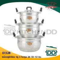 ราคา โปรดอ่าน หม้อ 2 หู อลูมิเนียม จระเข้ ชุด 3 5 6 8 9 ใบ 1 ชุด โปรดเลือก (20826906537)