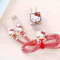ราคา พร้อมส่ง ชุดแต่งสายชาร์จลายการ์ตูน ชุดถนอมสายชาร์จการ์ตูนน (4417040109)