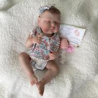 ราคา ลูกพีชนอนชุดพู่กันศิลปิน45ซม น่ารักเหมือนจริงตุ๊กตาเด็กทารกเด็กผู้หญิงทารกแรกเกิด (20729790456)